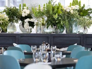 GREEN ZONE: Fresh foliage is a key design element at Garden Kitchen &amp; Bar.