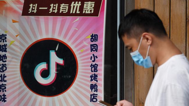 TikTok is coming under greater scrutiny after leaked audio recordings showed Chinese engineers could access user data. Picture: AFP