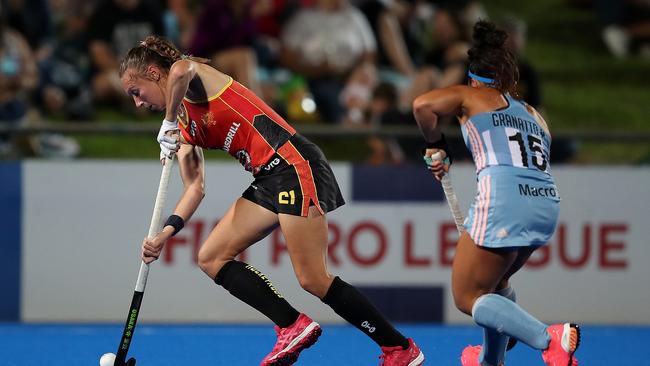 Renee Taylor of the Hockeyroos (AAP Image/Gary Day)