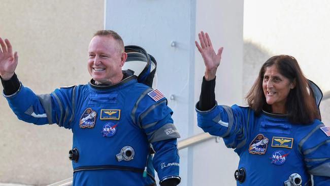 NASA has delayed the return of Butch Wilmore and Sunita Williams from the International Space Station for the third time, raising concerns the crew could be ‘stranded.’ Picture: AFP