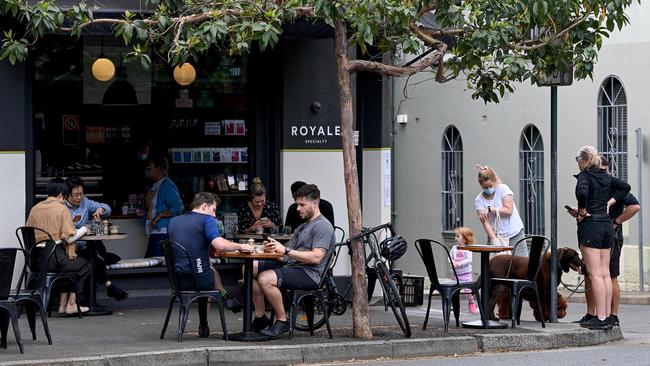 Life is going back to normal in Sydney, with more restrictions set to ease on Monday. Picture: NCA NewsWire/Bianca De Marchi