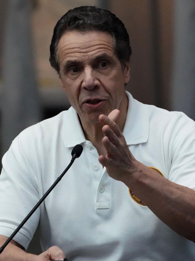 New York Governor Andrew Cuomo. Picture: AFP