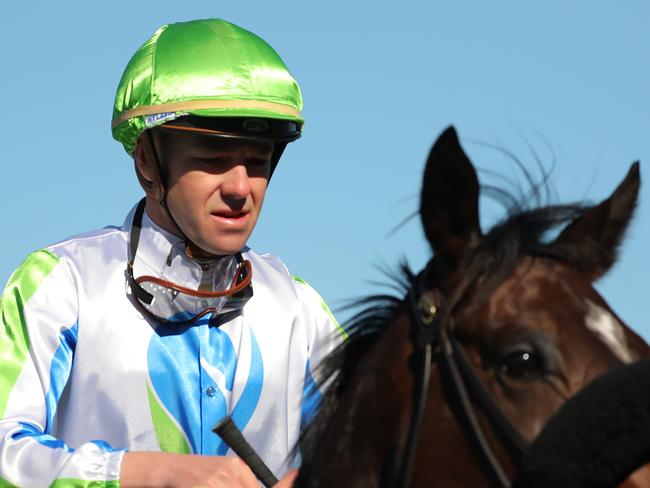 SYDNEY, AUSTRALIA - MAY 27: Keagan Latham riding Crafty Eagle wins Race 3 Midway during "Sporting Chance Cancer Foundation Raceday" - Sydney Racing at Royal Randwick Racecourse on May 27, 2023 in Sydney, Australia. (Photo by Jeremy Ng/Getty Images)