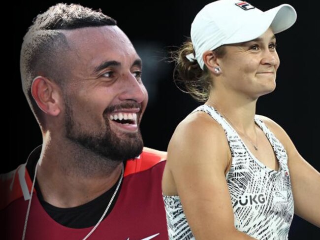 Barty and Kyrgios are Aus Open’s perfect marriage