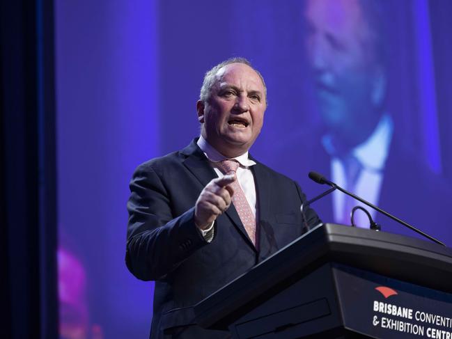 Mr Joyce was due to give a speech at the National Press Club in Canberra on Wednesday, but this has now been cancelled. Picture: Glenn Hunt / The Australian