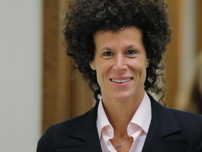 Andrea Constand, 44, will repeat her allegations Mr Cosby drugged and molested her after they met at his alma mater in early 2004. Picture: Lucas Jackson/Pool Photo via AP, File