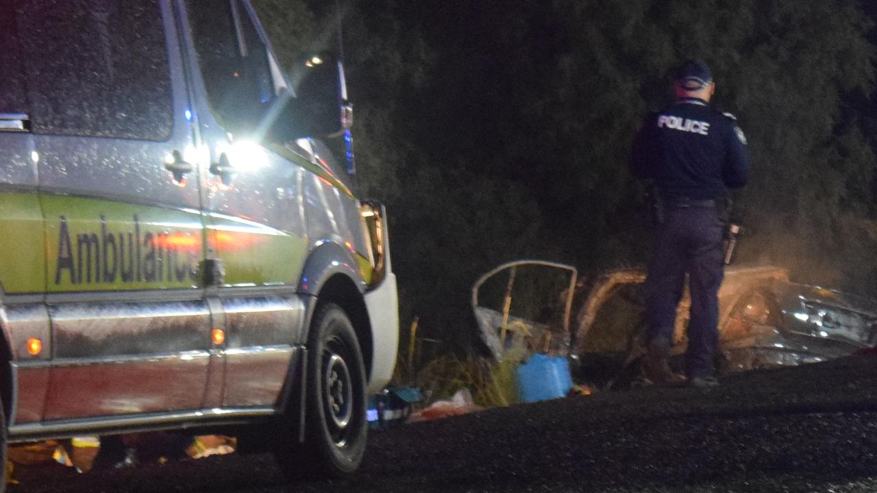 Emergency crews responded to the car crash on Chinchilla Tara Rd at 5.50pm on May 21, 2020.