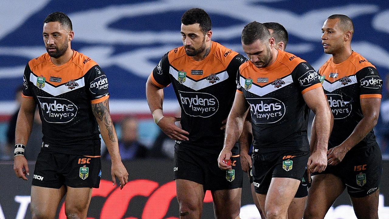 The Tigers could be forced to shed a player after the NRL flagged a $639,000 salary cap sanction.