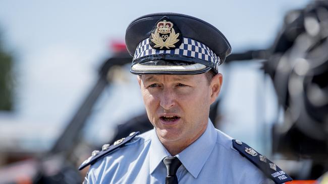 Chief Superintendent Mark Wheeler. Picture: Jerad Williams