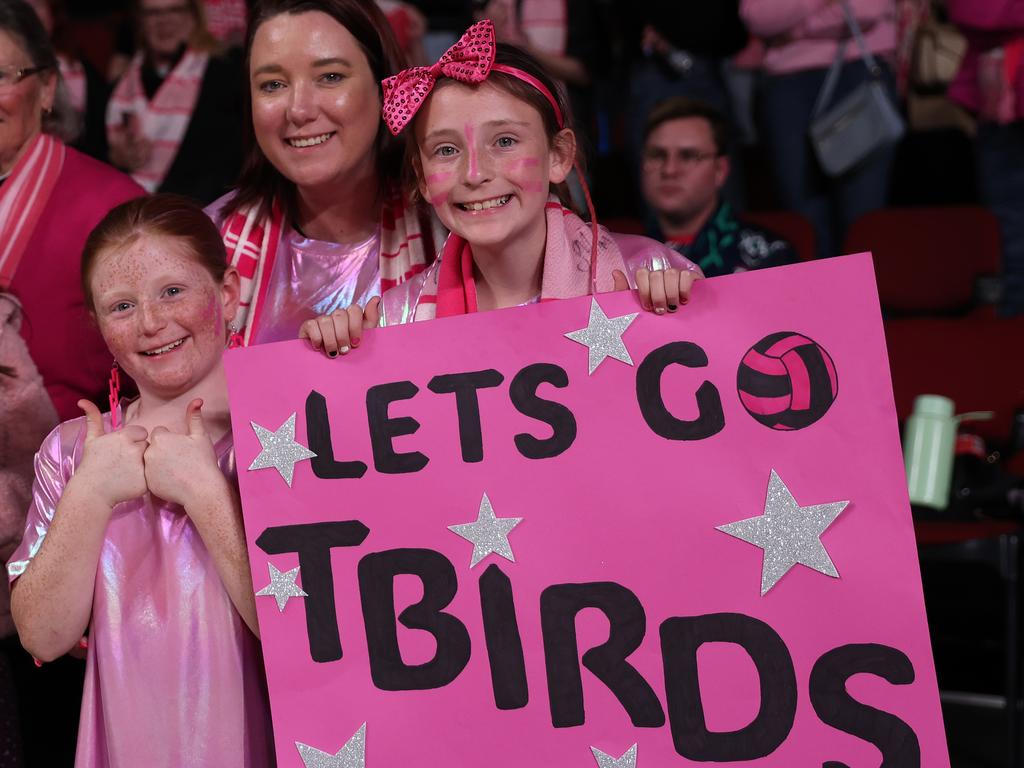 The 366,222 spectators across fixture rounds and finals was any women’s sporting league in Australian history. Picture: Maya Thompson/Getty Images