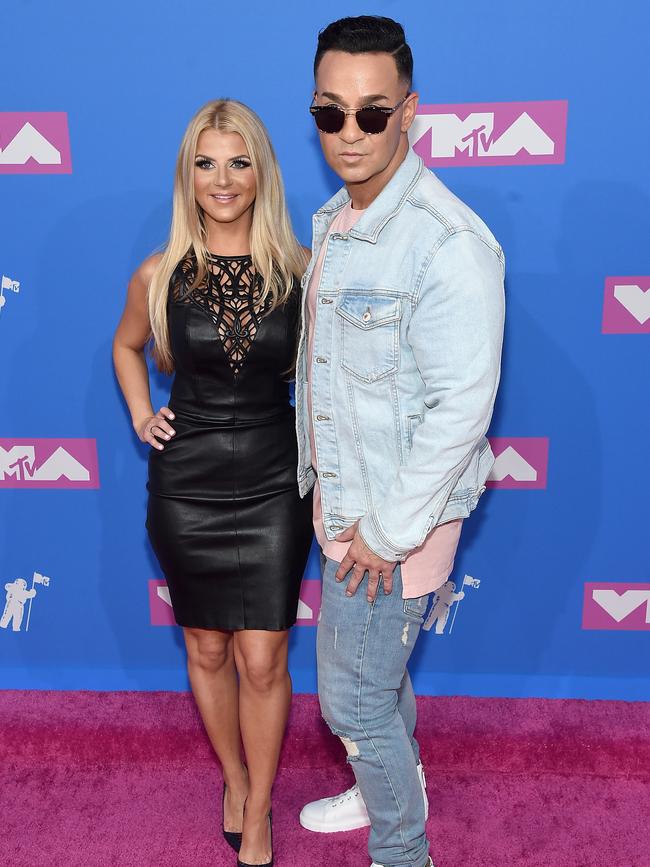 Lauren Pesce and Mike“The Situation” Sorrentino. Picture: Getty