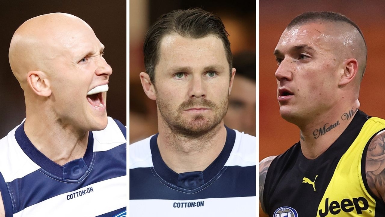 Gary Ablett, Patrick Dangerfield and Dustin Martin are all all-time greats.