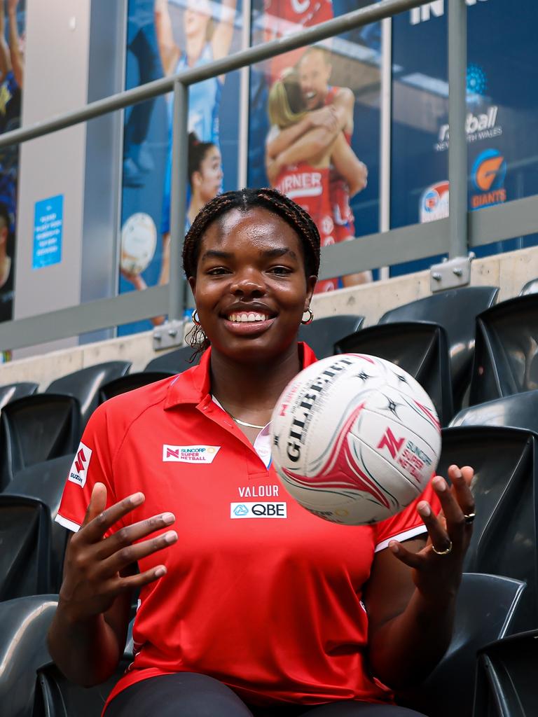 Grace Nweke will line up for the Swifts in 2025. Could we see New Zealand enter the SSN? Picture: May Bailey