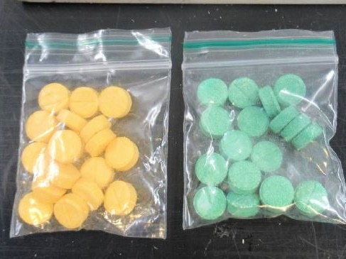 Authorities have raised concerns the deadly opioid Nitazene could be hitting Australian streets. Picture: Supplied/ Australian Federal Police.