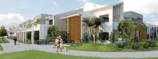 An artist&#39;s impression of Freedom Retirement Living&#39;s Brightwater estate development. Picture: Sunshine Coast Council