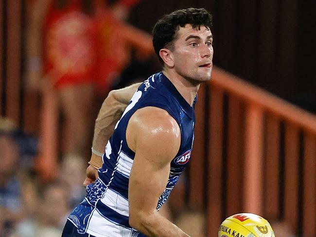 Mark O'Connor will miss the rest of the season. Picture: Michael Willson/AFL Photos via Getty Images