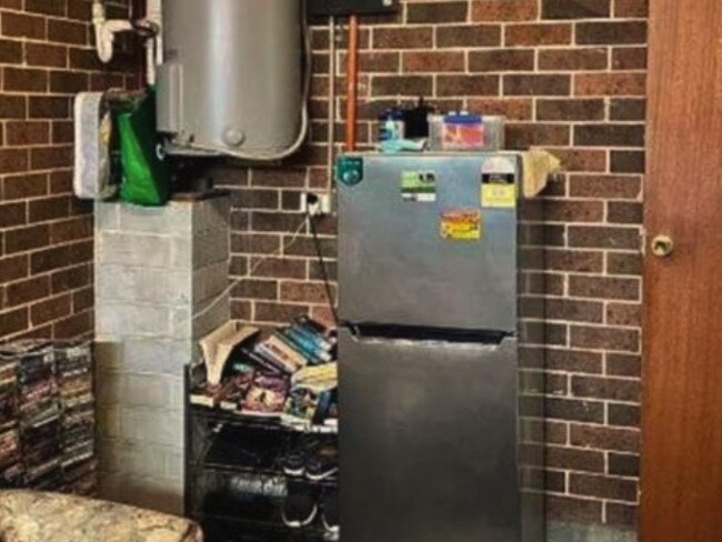 A listing posted to a Facebook site for Sydney rentals put up a garage in Dulwich Hill for $250 a week. Picture: Supplied