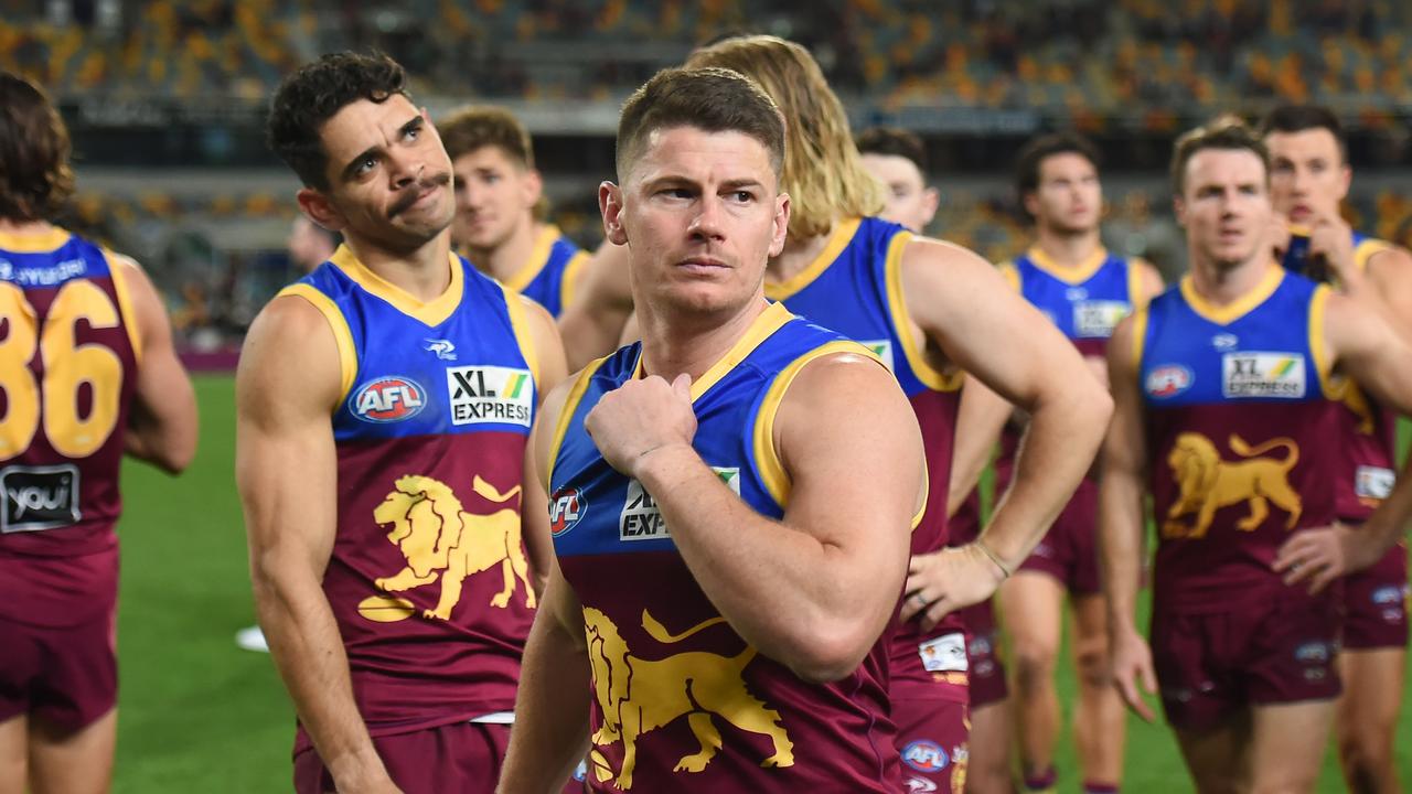 Dayne Zorko is yet to be punished for his sledge. (Photo by Albert Perez/AFL Photos via Getty Images)