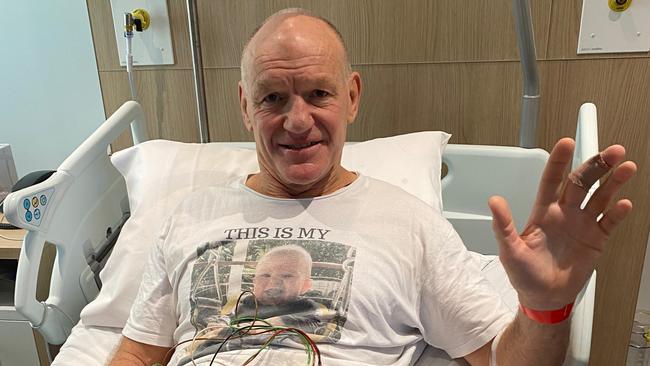 Parramatta great Peter Wynn in hospital.