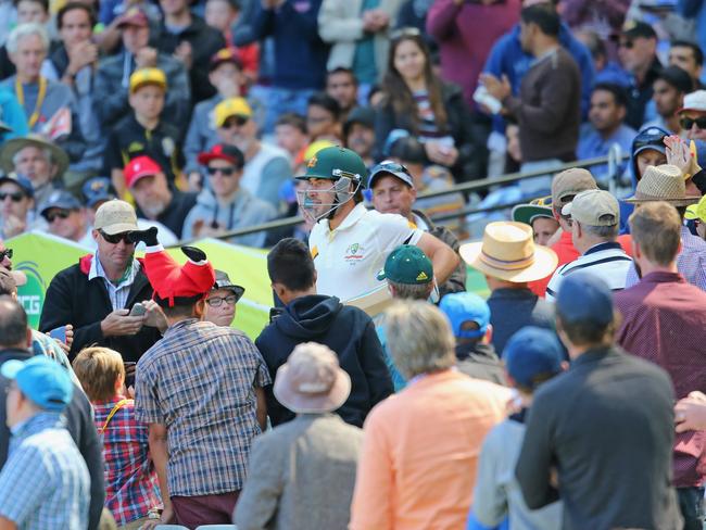 Joe Burns lives out the dream and runs onto the MCG on Boxing Day on debut.