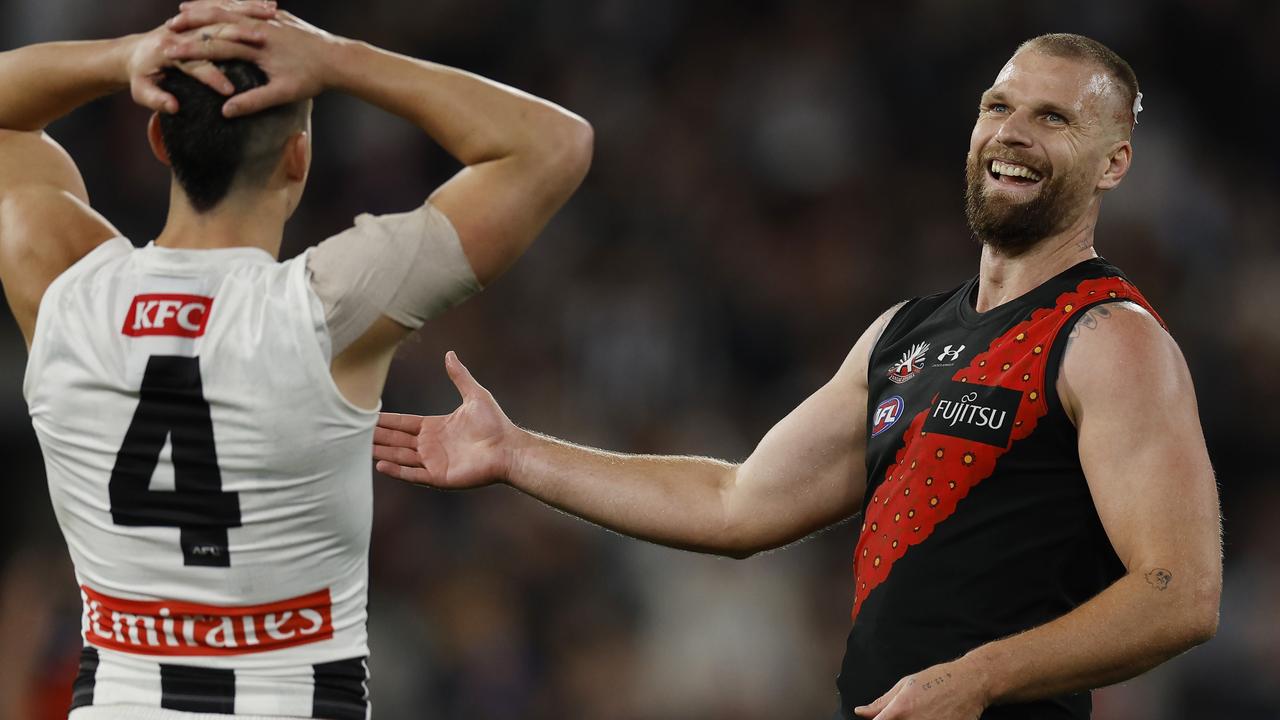 Collingwood coach Craig McRae has ruled out Jake Stringer joining the Magpies in 2025 despite the Bombers forward remaining without a contract for next season. Picture: Michael Klein