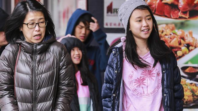 Box Hill is the top suburb for Chinese residents. Picture: Wayne Taylor