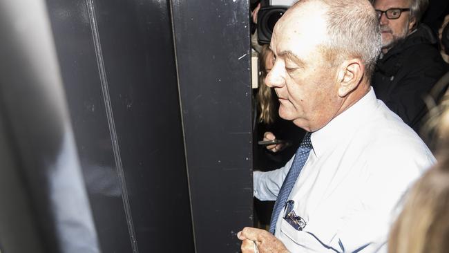 Daryl Maguire arrives at ICAC this week. Picture: Dylan Robinson