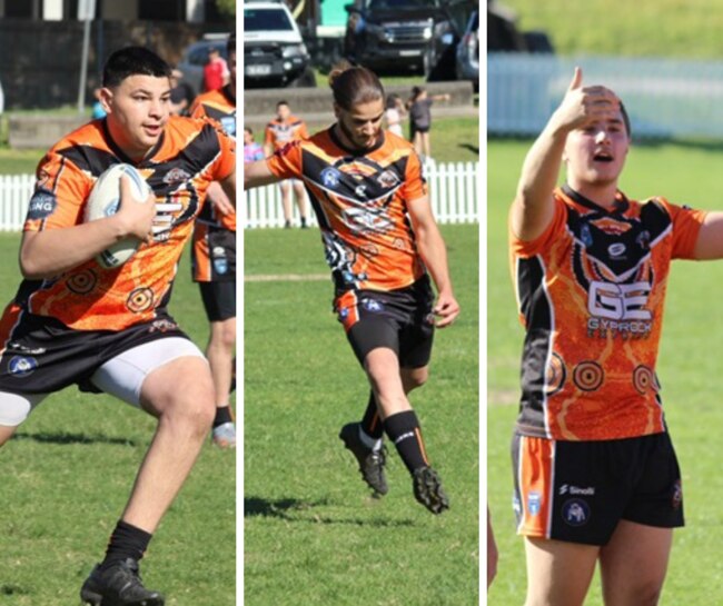 Bilal Bouobeid, Omar Hebous and Hadi Chatah of Greenacre Tigers