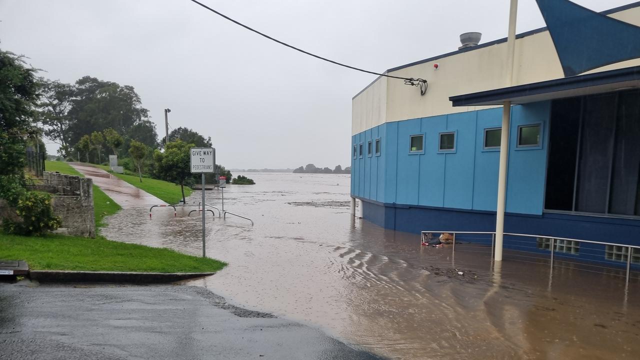 Taree Aquatic Centre and its restaurant Sailo's were inundated by the bursting Manning River at the height of the Mid North Coast flood disaster on May 22.