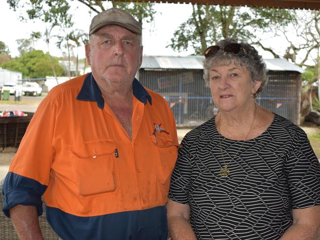 Kinchant Dam residents Bill and Joan Ruffell are concerned about Queensland Ambulance Service's response times in an emergency. Picture: Heidi Petith