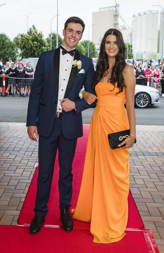 Matty Wise and Harriet Paynter at Toowoomba Grammar School formal at Rumours International, Wednesday, November 15, 2023. Picture: Kevin Farmer