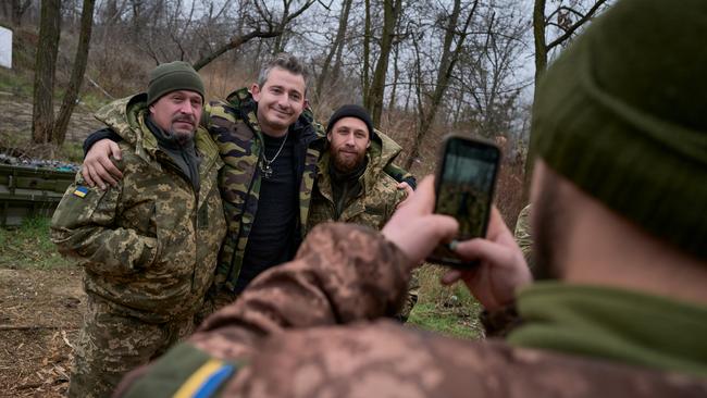 Stories from the frontlines in Ukraine tell of the everyday residents who have taken up arms to defend their country. Picture: Pierre Crom/Getty Images