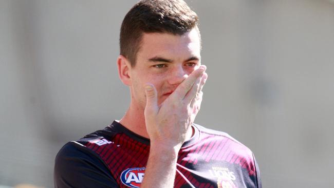 Brisbane Lions captain Tom Rockliff has been forced to apologise after he tweeted about a girl being ‘at least a 3 out of 10’. Picture: Adam Smith