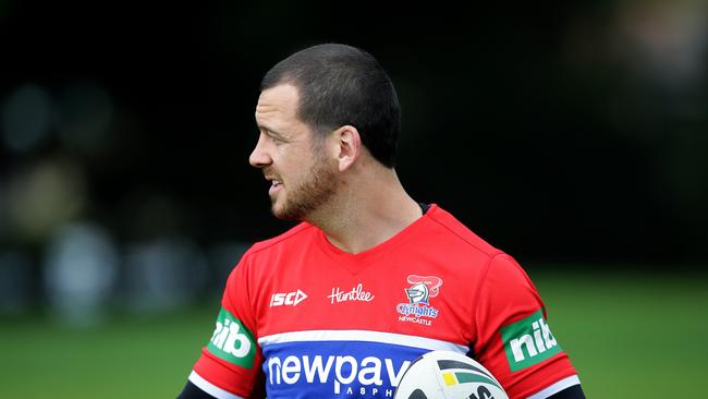 Playmaker Jarrod Mullen will return after injury for the Knights. Picture by Peter Lorimer.