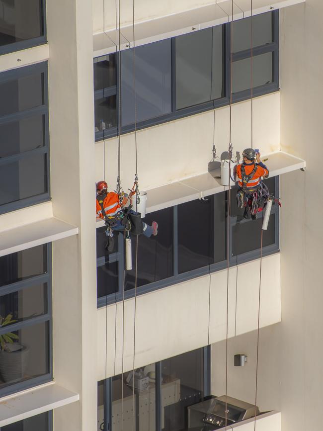 He started his window cleaning business by door knocking. Picture: iStock