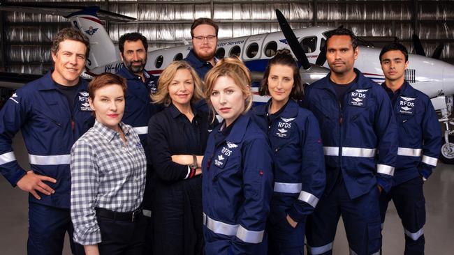 It’s an impressive cast for the Channel 7's new drama RDFS. Picture: Supplied.