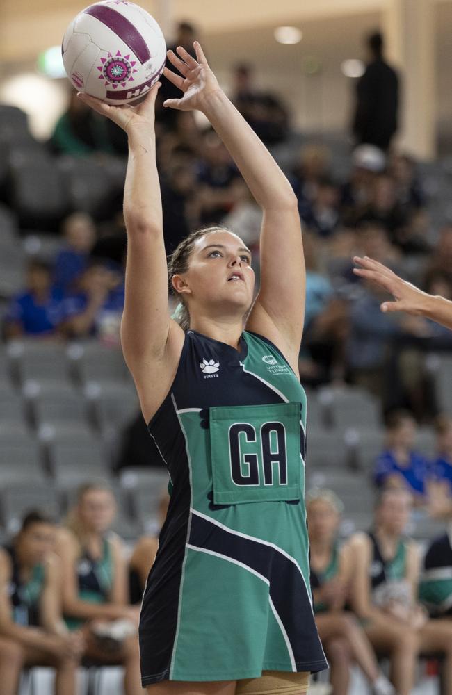 Matthew Flinders netball talent Kirra Tappenden.