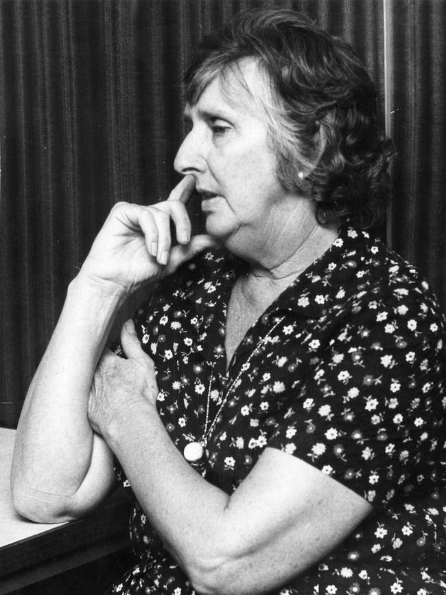 Margaret Whitlam in 1975.