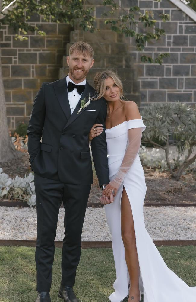 Dyson Heppell and Kate Turner. Picture: Bianca Virtue Photographer