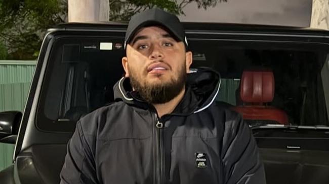 Badwee Abdul Ahad, 25, faces 17 charges after allegedly filming himself driving dangerously around Sydney in luxury cars and sharing them online. Picture: Instagram