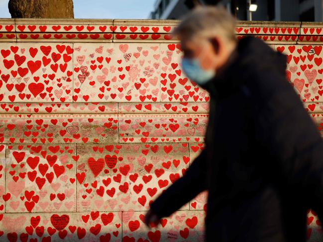 Commuters in England went back to work this week as coronavirus restrictions imposed to tackle the Omicron variant were lifted, with masks no longer required and vaccine passports shelved. Picture: AFP