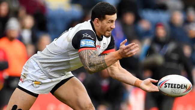 Sonny Bill in action for the Toronto Wolfpack. Picture: Paul Ellis/AFP