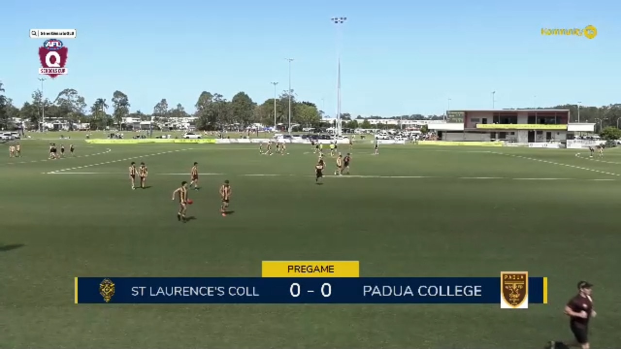 Replay: St Laurence's College v Padua College (Senior Male PF) - 2024 AFLQ Schools Cup State Finals Day 1 -