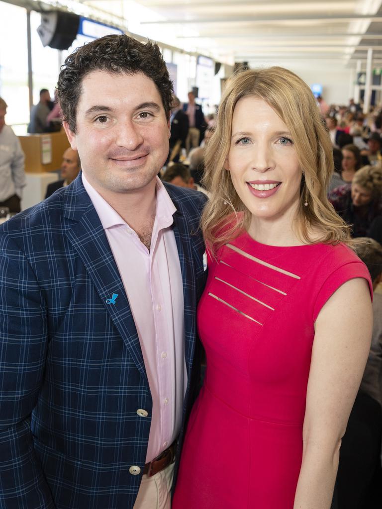 Tim and Jenna Sullivan at It's a Bloke Thing 2022 at Wellcamp Airport, Friday, September 9, 2022. Picture: Kevin Farmer