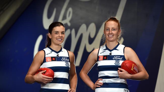 Anna-Rose Kennedy and Aishling Moloney during the pre-season.