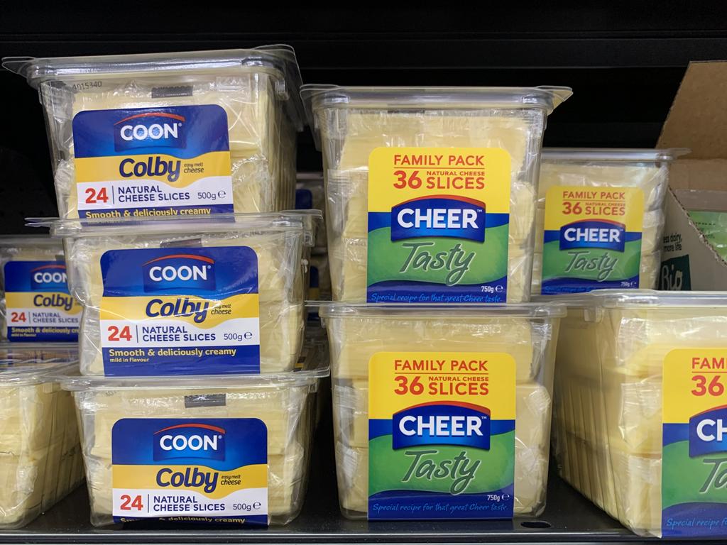 Coon cheese was replaced by Cheer. Picture: Benedict Brook/Stephen Hagan