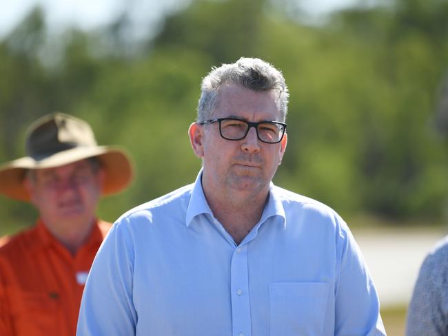 Water Minister Keith Pitt will scrap water buybacks. Picture: Allan Reinikka