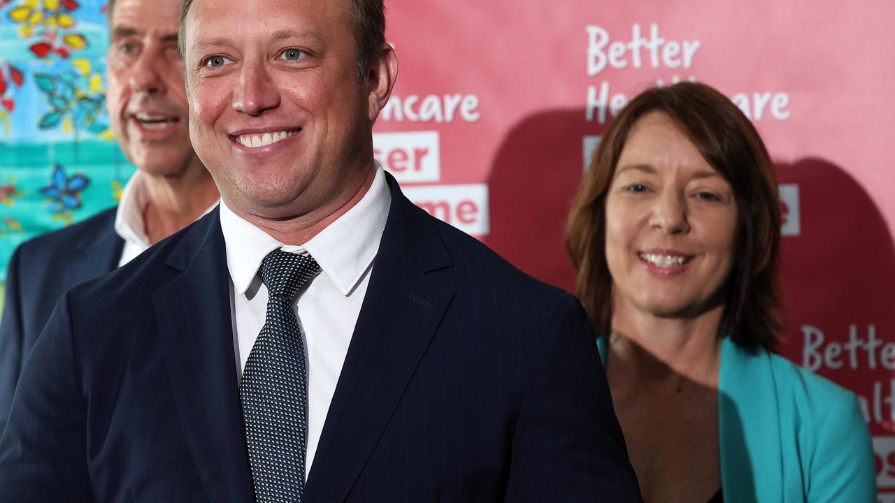 Premier Steven Miles visits the Eastbrooke Health Hub to announce six new bulk-billing clinics to the region. Pics Adam Head