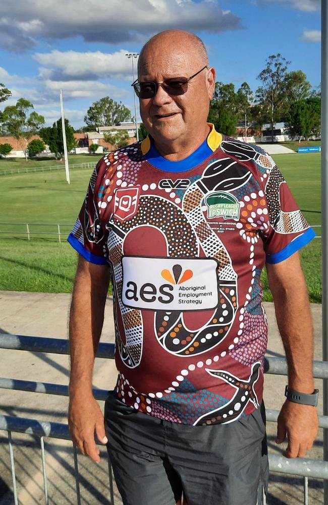 Former Rugby League Ipswich chairman Gary Parker did an outstanding job dealing with Covid challenges and organising a successful Indigenous gala match. Picture: David Lems