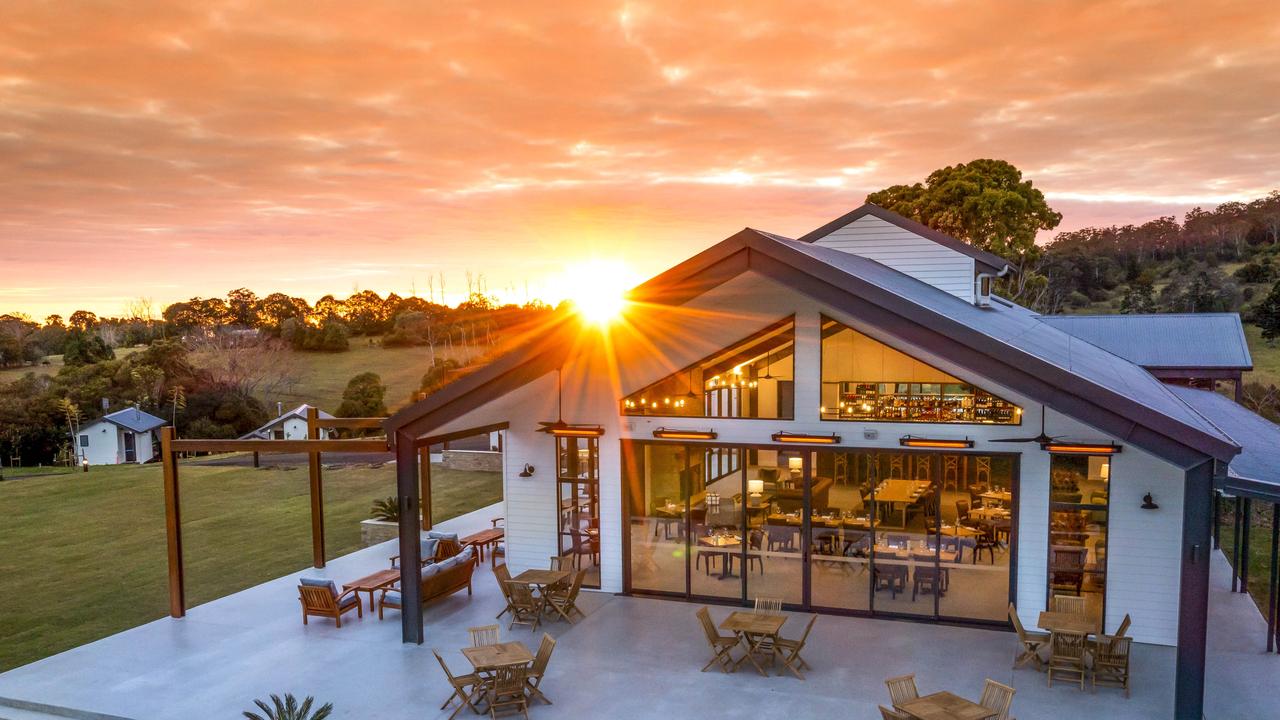 Not a bad place to watch the sun set: Photo: Hazelwood Estate (supplied).